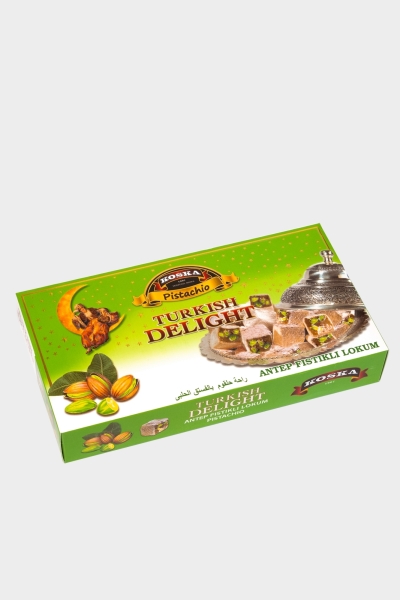125 GR ANTEP FISTIKLI LOKUM/TURKISH DELIGHT with PISTACHIO Nt: 125G 