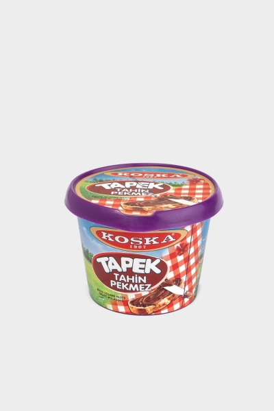 225g TAPEK TAHİN PEKMEZTAHINI(SESAME PASTE)&GRAPE MOLASSE (BOTTLE) Nt: 225GR 
